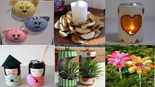 Ideias GENIAIS com Latinhas que Vão te Surpreender! ♻️🔥#artesanatocomlatinhas #diy #reciclagem