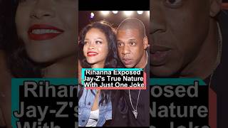No wonder Rihanna stopped making music. She exposed Jay-Z&#39;s true nature with just one joke#foryou