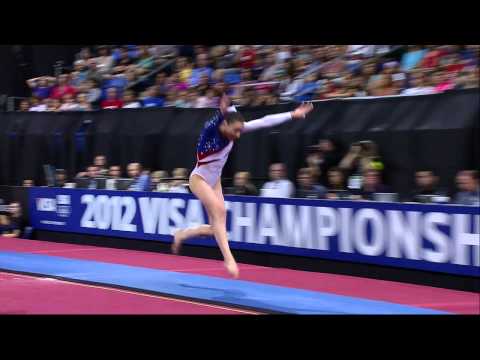 Kyla Ross - Vault - 2012 Visa Championships - Sr Women - Day 2