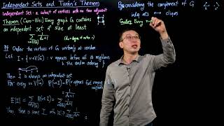 Independent Sets and Turán's Theorem