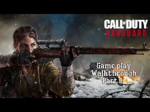 CALL OF DUTY VANGUARD PS5 Walkthrough Game Play part 1 #callofduty  #gameplay #gameplaywalkthrough
