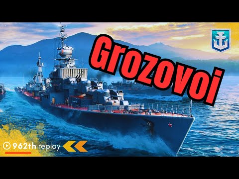 Destroyer Grozovoi / grozovoi world of warships / grozovoi wows #wows #worldofwarships #gaming