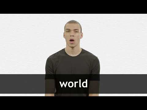 How to pronounce WORLD in American English