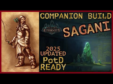 Pillars of Eternity 1 [2025] - Sagani Build - Companion Guide Leveling and Itemisation - PotD Ready