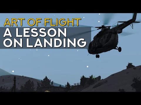 Arma 2 & 3 Helicopter Guide - A Lesson on Landing - Art of Flight, Ep1