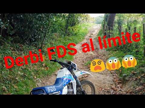 Hill Climb CÓMO SUBIR TRIALERA con DERBI FDS | Motodiogenes Rider al límite Subida Imposible