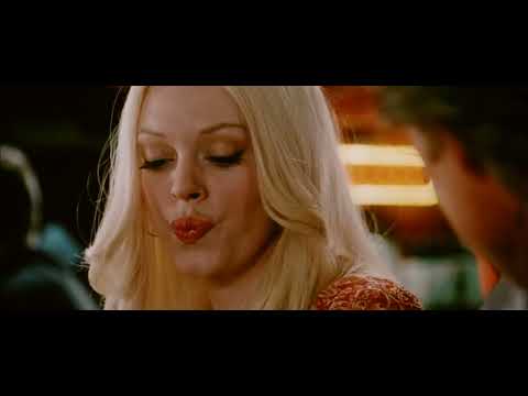 Death Proof trailer frame emphasizing fast cuts and musical sync for chase energy