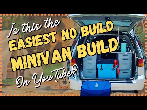 Is this the easiest no-build minivan camper build on YouTube?