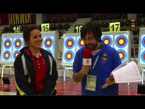 PAMPLONA'17 - ENTREVISTA ELIA CANALES - CTO ESPAÑA CADETES y MENORES 14 AÑOS EN SALA