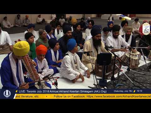 093 Toronto July 2018 Saturday Evening Bhai Jasdeep Singh Jee Toronto