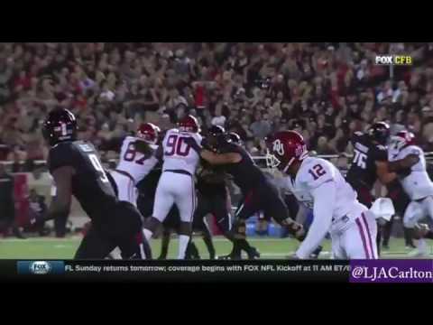 2016 Jonathan Giles #9 Receiver Texas Tech Highlights