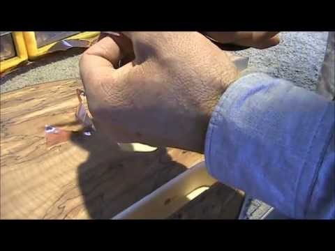 Newcaster electric guitar copper shielding tutorial