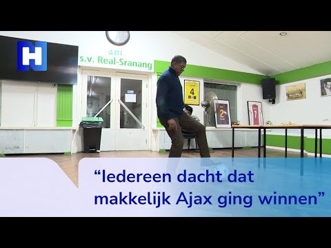 Het legendarische voetbalteam uit de jaren '80 van SV Real Sranang