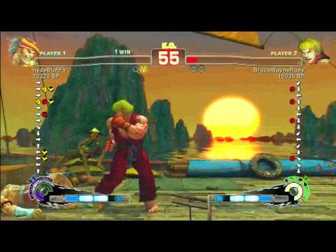 ssf4  BruceWayneRuny (KE)  vs  hydeBUFFY (AD)