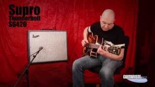 Video thumbnail for SUPRO Thunderbolt S6420 by Guitariste.com