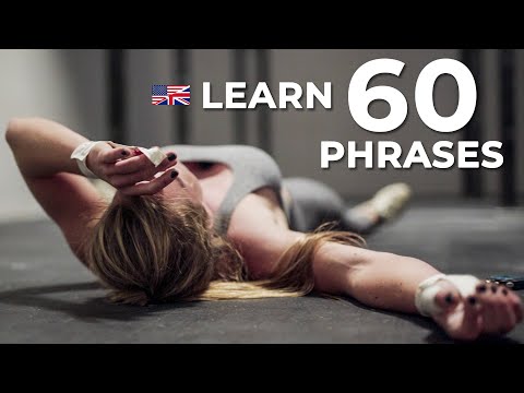 Learn 60 English Phrases in Under 10 Minutes (Topic: Working Out)