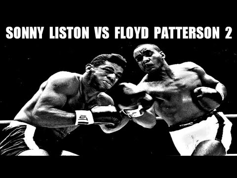 SONNY LISTON VS FLOYD PATTERSON 2 HIGHLIGHTS (HEAVYWEIGHT KNOCKOUT)