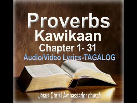 Kawikaan Chapter1-31 Audio/Video Text Tagalog