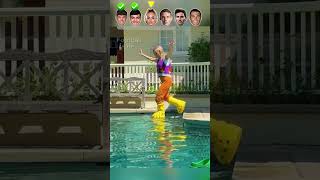 Footballers Water Moments