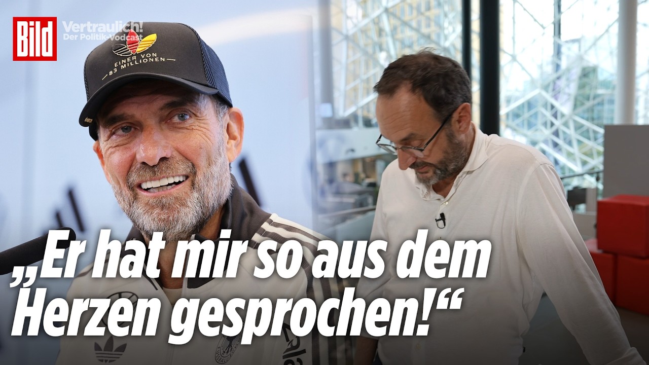 BILD-Chefautor wird hoch-emotional: Klopp wirbt für Patriotismus und die Deutschland-Fahne