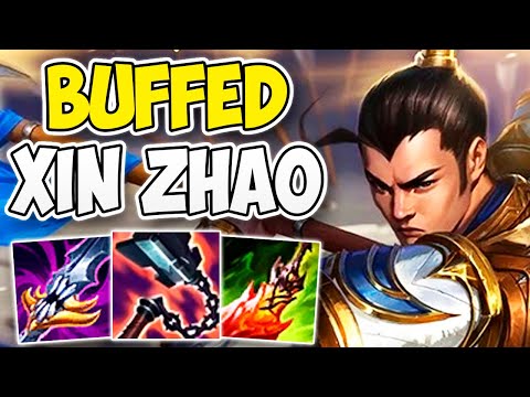 KOREAN CHALLENGER JUNGLER PLAYS 12.21 BUFFED XIN ZHAO! | CHALLENGER XIN ZHAO JUNGLE GAMEPLAY | S12