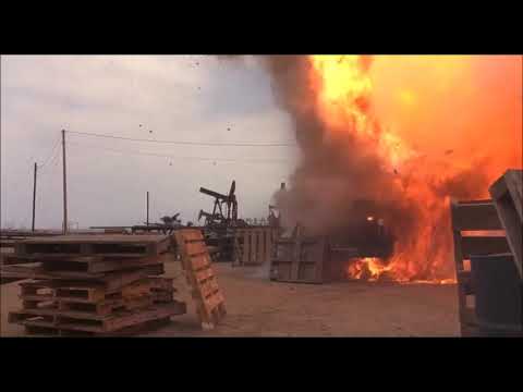 Death Wish 4 Oil fields Shootout scene
