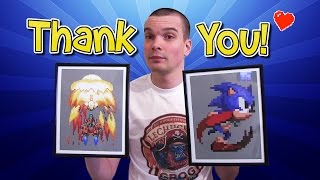 Thank You! - Pixel Art Giveaway