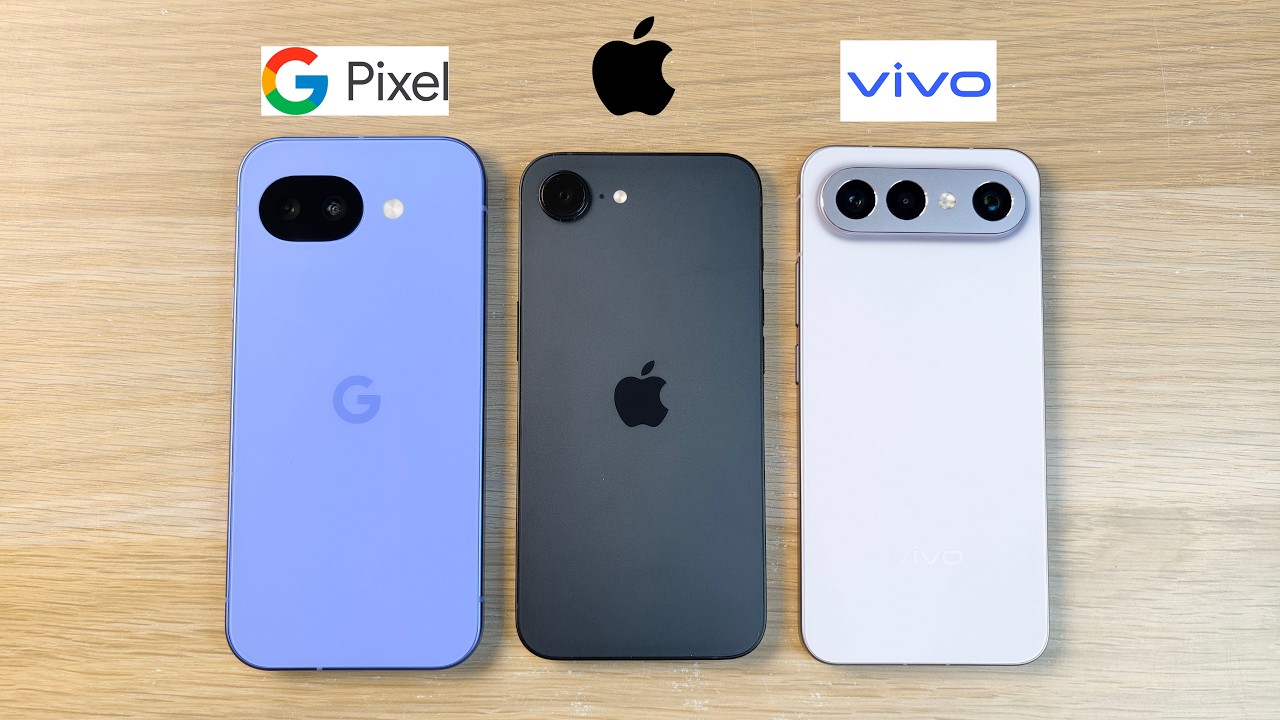 GOOGLE PIXEL 10A VS IPHONE 17E VS VIVO X300 FE - СРАВНЕНИЕ СУБФЛАГМАНОВ!