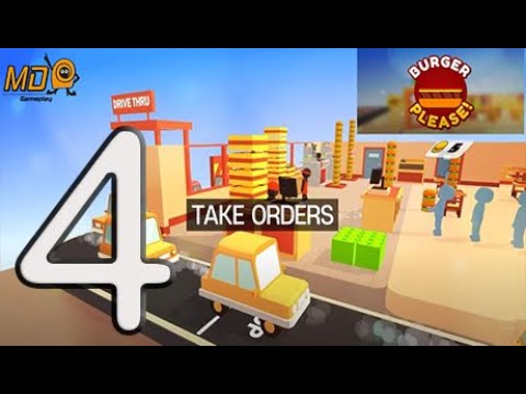 Burger Please! Gameplay Walkthrough Part 4 - YouTube