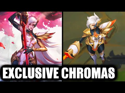 The 11 Exclusive LPL Chromas with Unique Splash Arts (League of Legends)