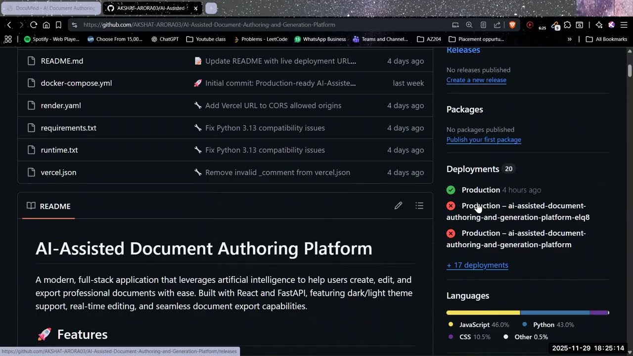 DocuMind-:AI-Assisted Document Authoring Platform