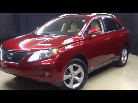 2010 RED RX350 SUV WalkAround LEXUS OF WILMINGTON #5669a