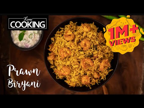 Prawn Biryani | Pressure Cooker Biryani Recipe | Biryani Recipes