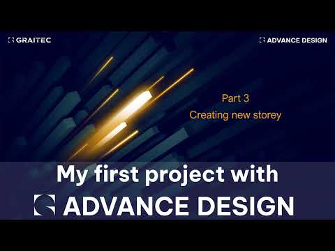 Advance Design – mon premier projet – édition béton | GRAITEC Canada
