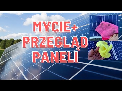 wiosenny przegląd instalacji pv --mycie