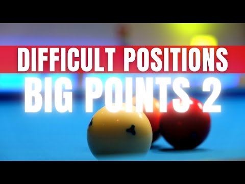 Difficult Positions 2 - Big Points in 3-Cushion Billiard