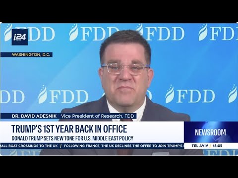 David Adesnik on Trump setting a new tone for Middle East policy – i24 News