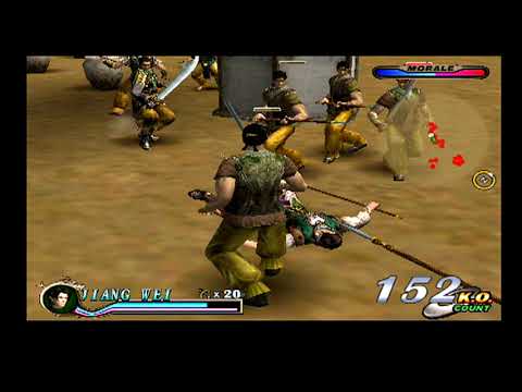 Dynasty Warriors 2 Let's Play! Jiang Wei Walkthrough! Battle of Yellow Turban Rebellion!