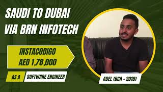 SOFTWARE ENGINEER | DUBAI | 1,78,000 AED - Adel (BCA - 2018)
