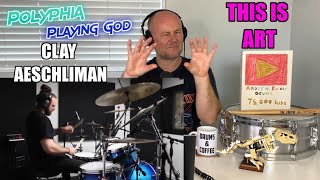 Download lagu Drum Teacher Reacts: CLAY AESCHLIMAN | Polyphia - Playing God (Drum Playthrough) mp3