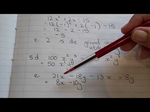 WISKUNDE GRAAD 9: 6 Mei 2020 - periode 8 (06098)