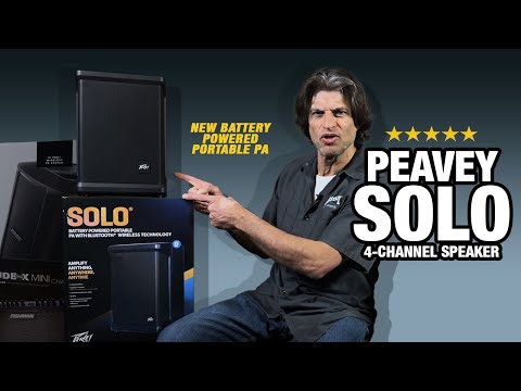 There's a New Affordable Portable PA (Peavey Solo Review)