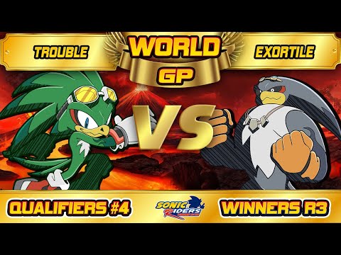 Sonic Riders World Grand Prix Qualifier #4 | Trouble vs Exortile - Winners Round 3