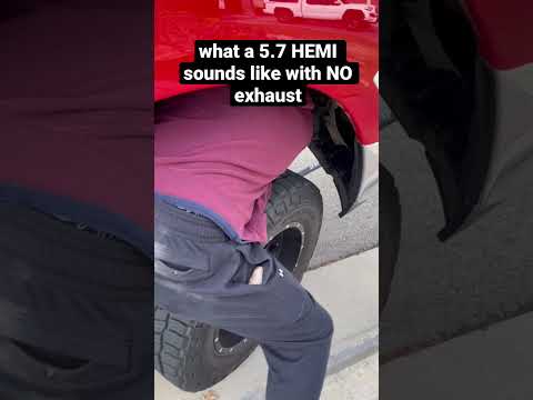 LOUDEST “EXHAUST” SOUND EVER! (RAM 1500 5.7 HEMI)