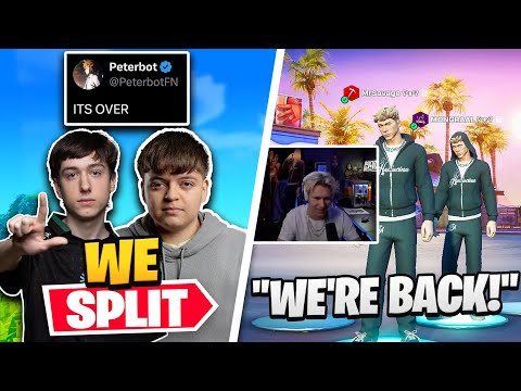 Peterbot and Pollo Finally Split | MrSavage and Mongraal are BACK