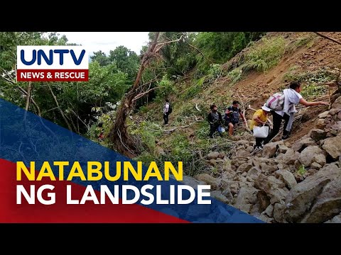 Paghahanap sa 4 na indibidwal na umano’y natabunan ng landslide sa Luba, Abra, patuloy