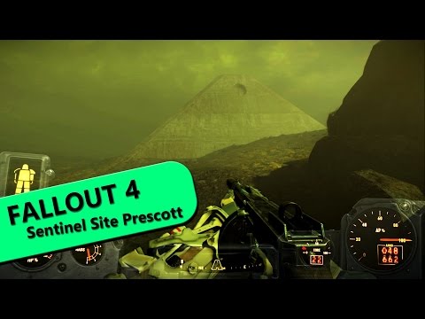 KEVIN'S ARCADE: Fallout 4 - Sentinel Site Prescott (AKA. Pyramid in the glowing sea)