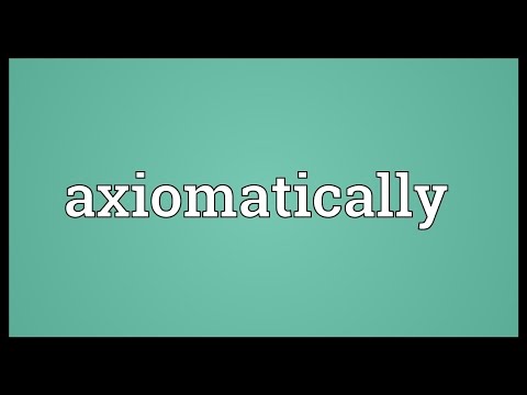 image-Is axiomatically a word?