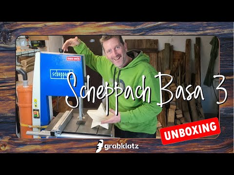 Scheppach Basa 3 Unboxing und Weihnachtssterne ⭐️
