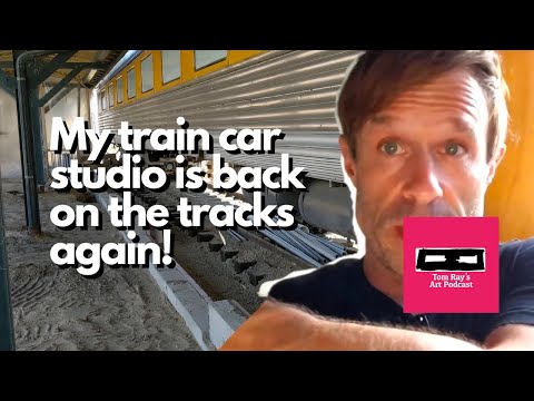 My train car studio is back on it's tracks again! - Tom Ray's Day 200707
